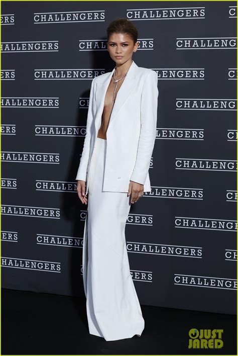 zendaya topless|Zendaya Went Topless Under a Blazer for Challengers Rome。